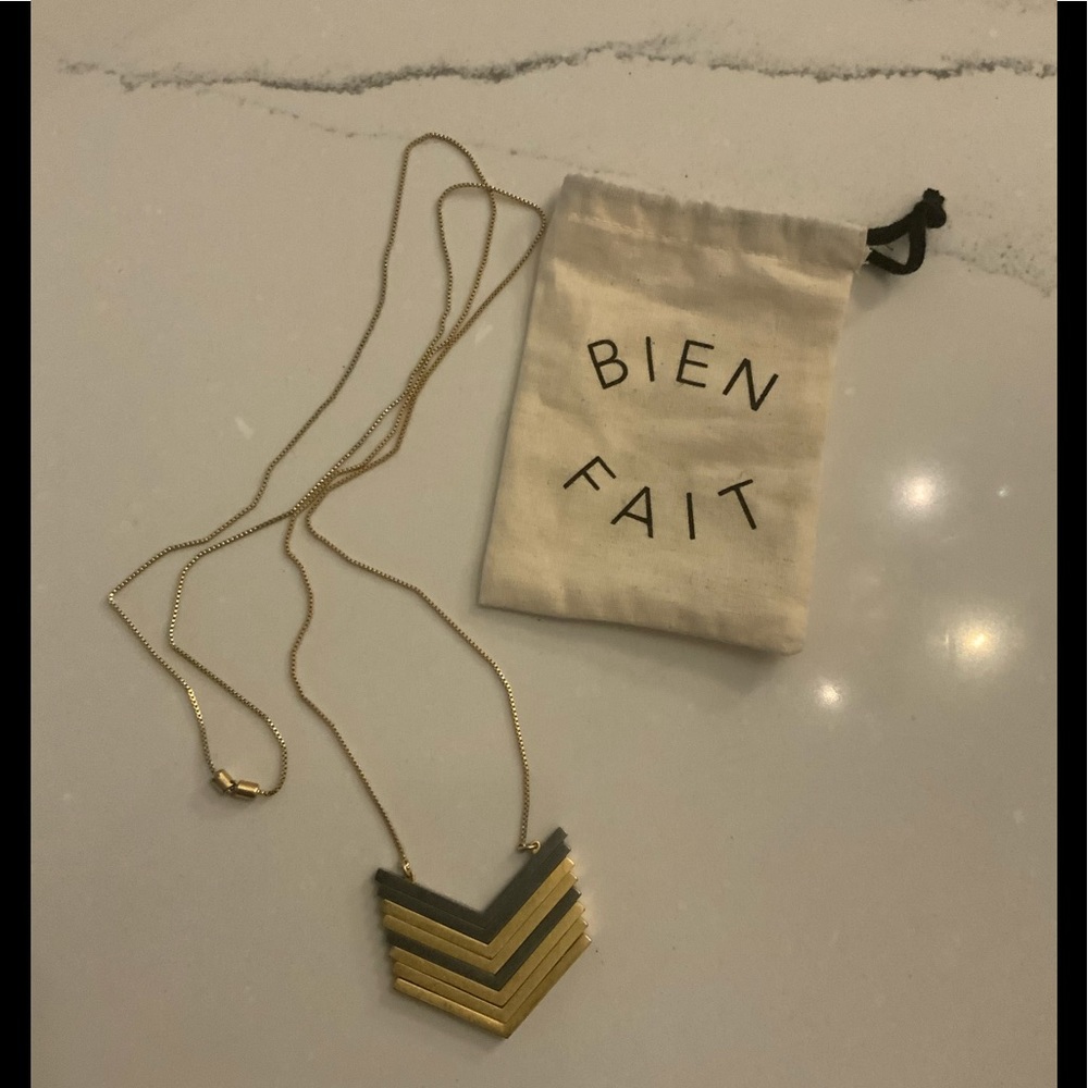Madewell adjustable slide necklace